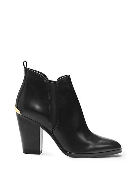 michael kors brandy leather ankle chelsea boots dark dune|Michael kors brandy booties + FREE SHIPPING .